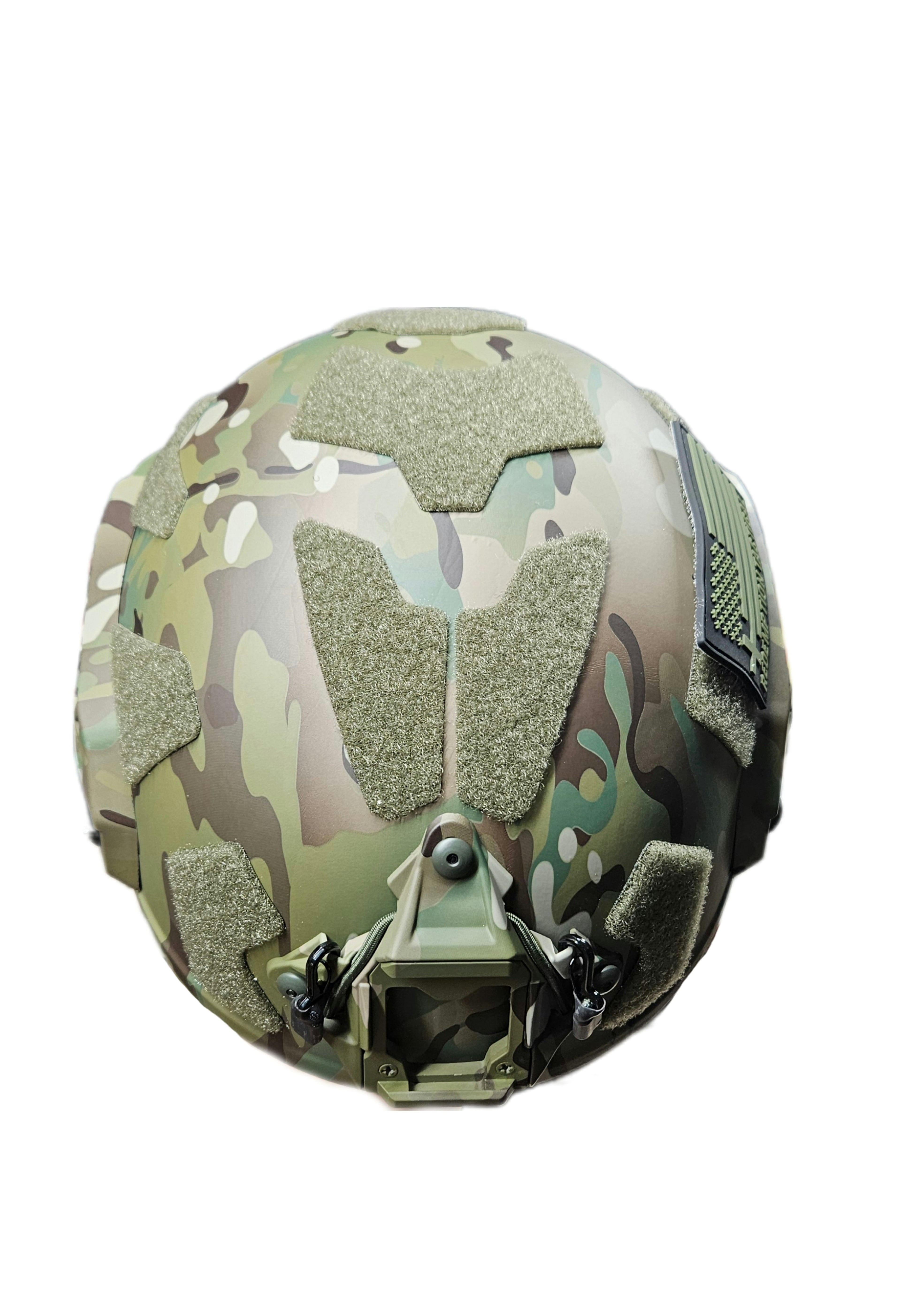 Ballistic Helmet RT2 High Cut Helmet: Tested to LEVEL IIIA (Included Arc Rails, Padding, Straps)