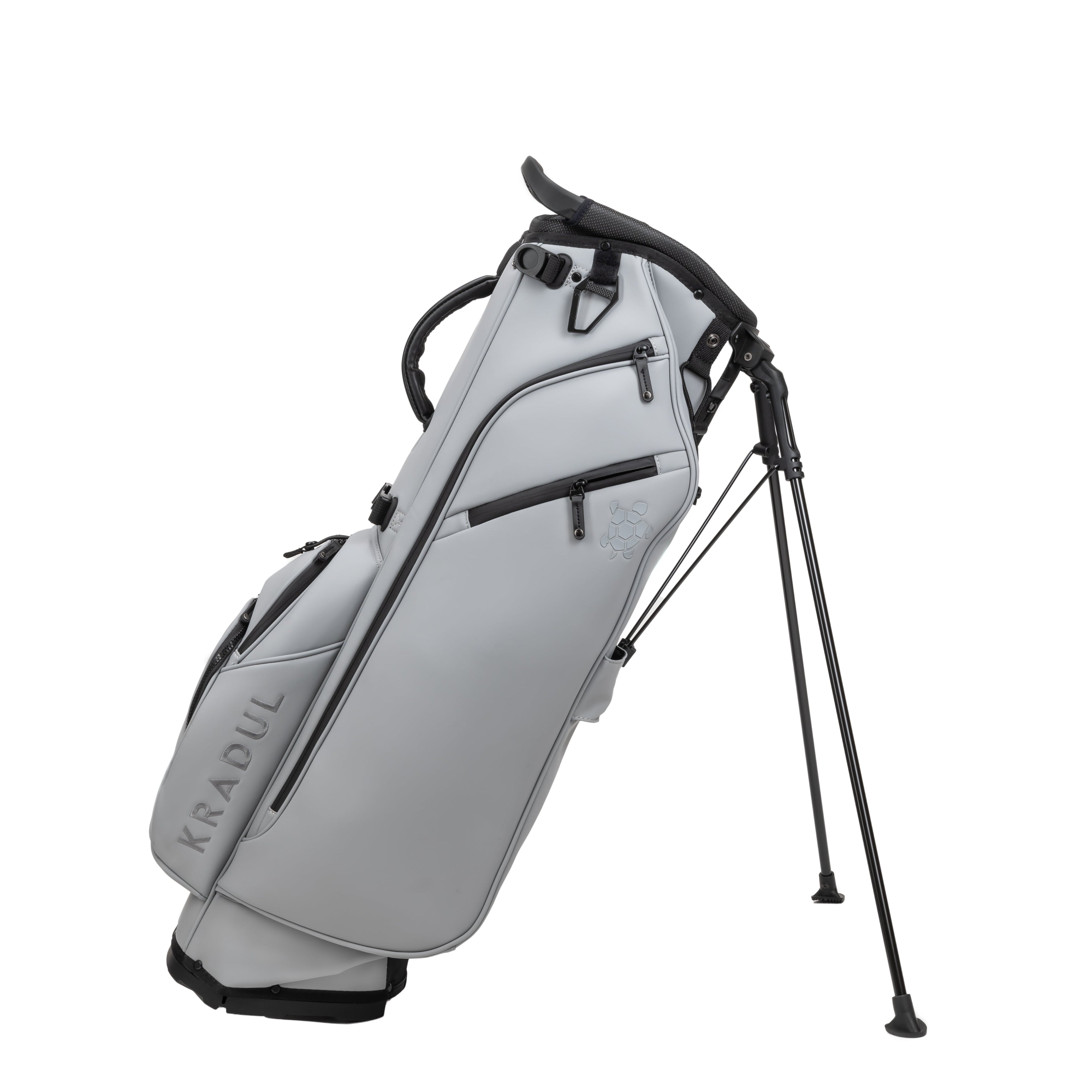 LUX 9.5" 14-Way Hybrid Stand Bag: Fossil (Gray)