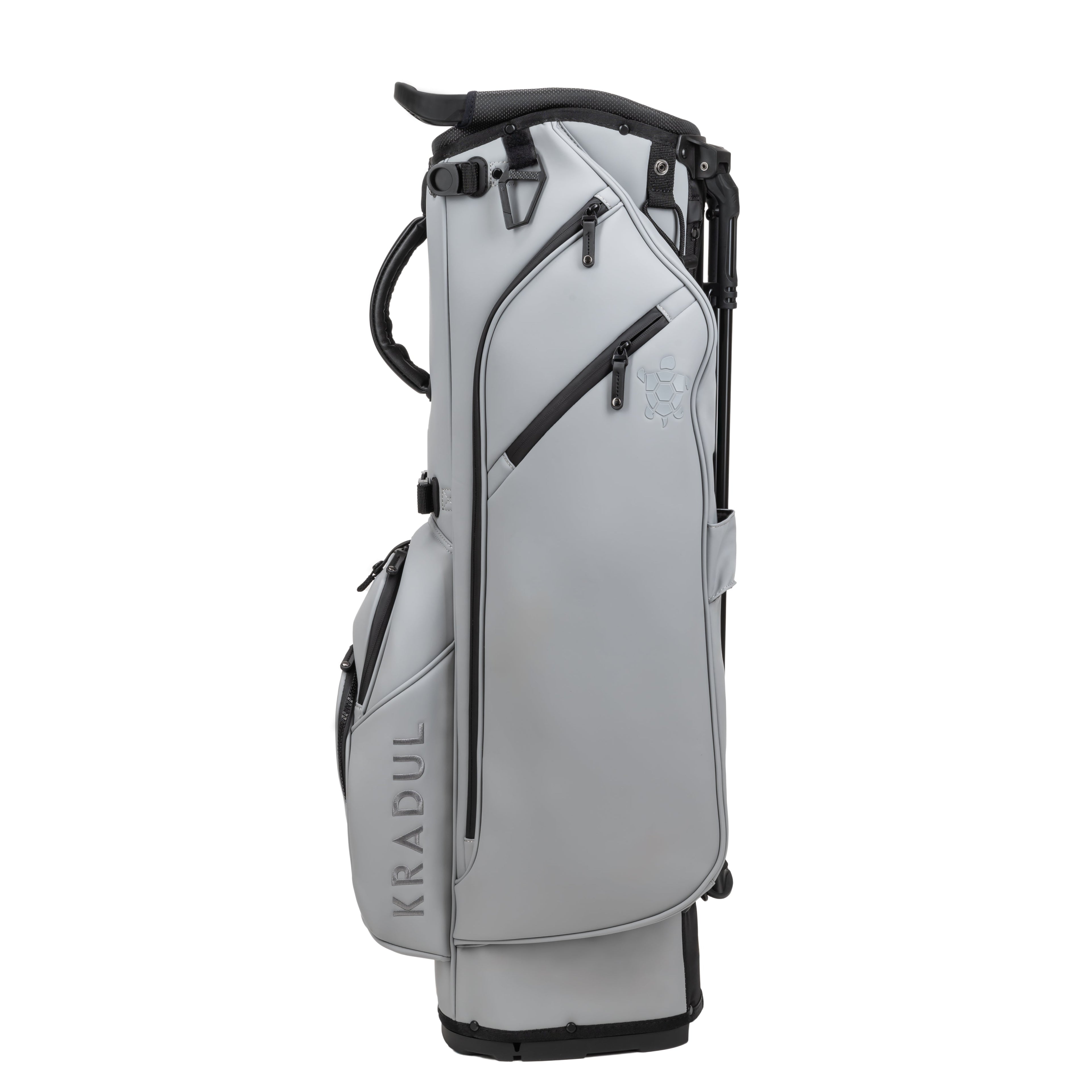 LUX 9.5" 14-Way Hybrid Stand Bag: Fossil (Gray)