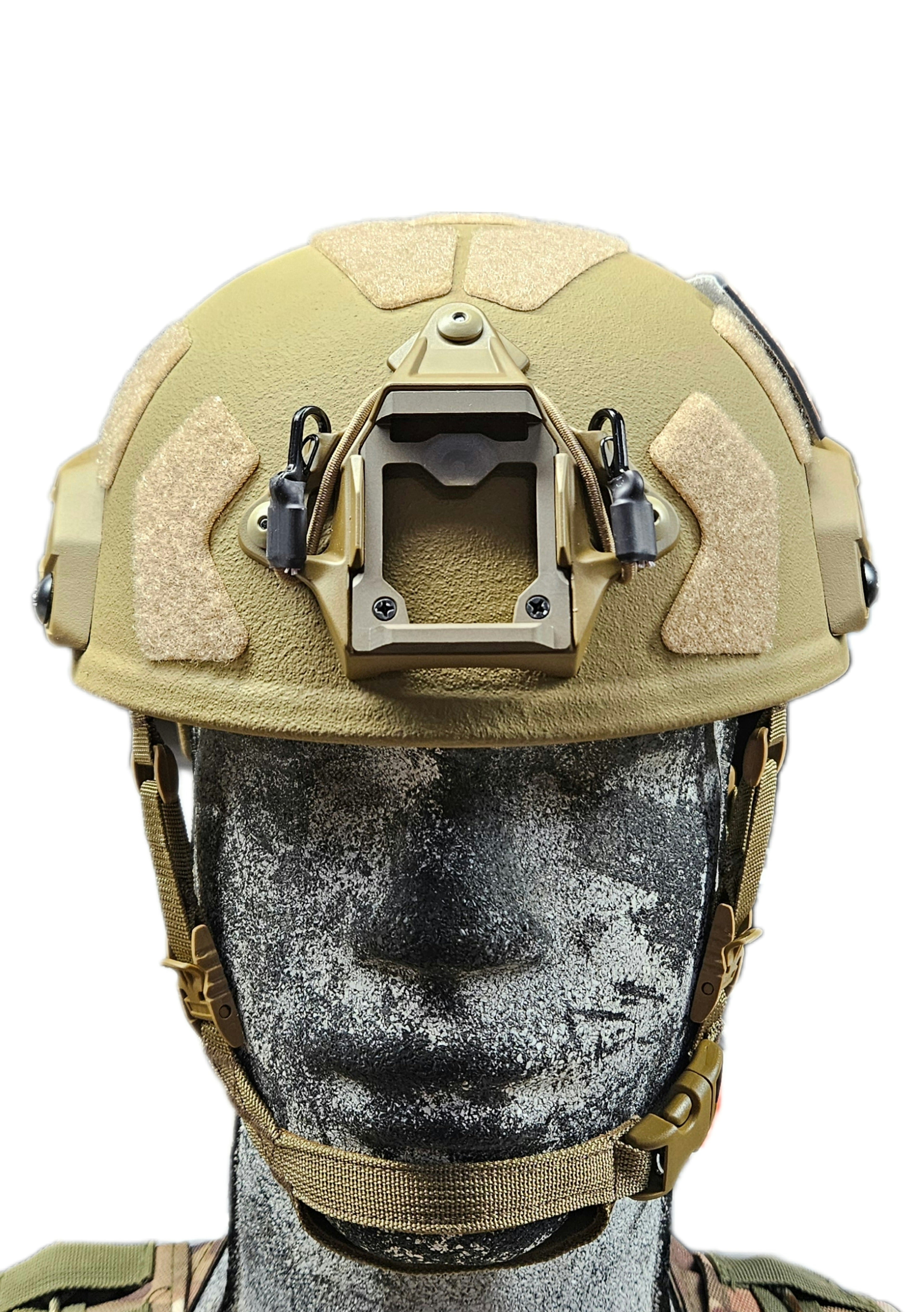 Ballistic Helmet RT2 High Cut Helmet: Tested to LEVEL IIIA (Included Arc Rails, Padding, Straps)